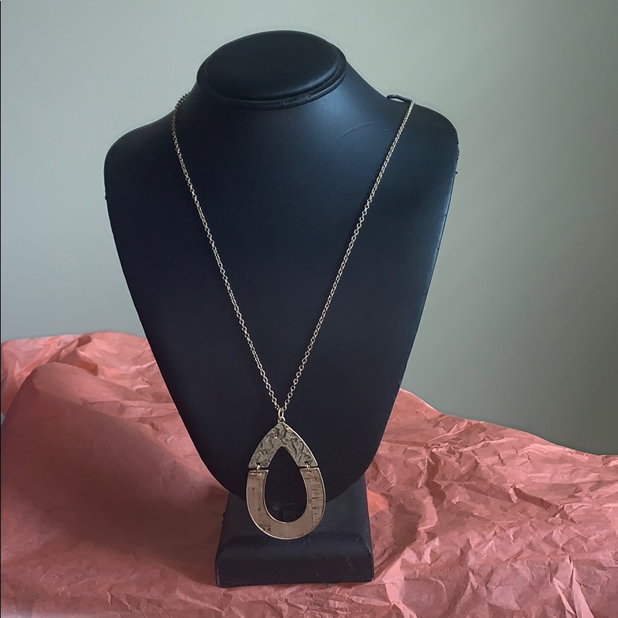 Adjustable Cork Pendant Necklace